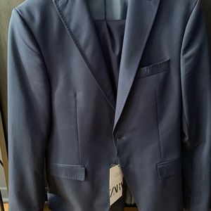 2pc blue young men suit